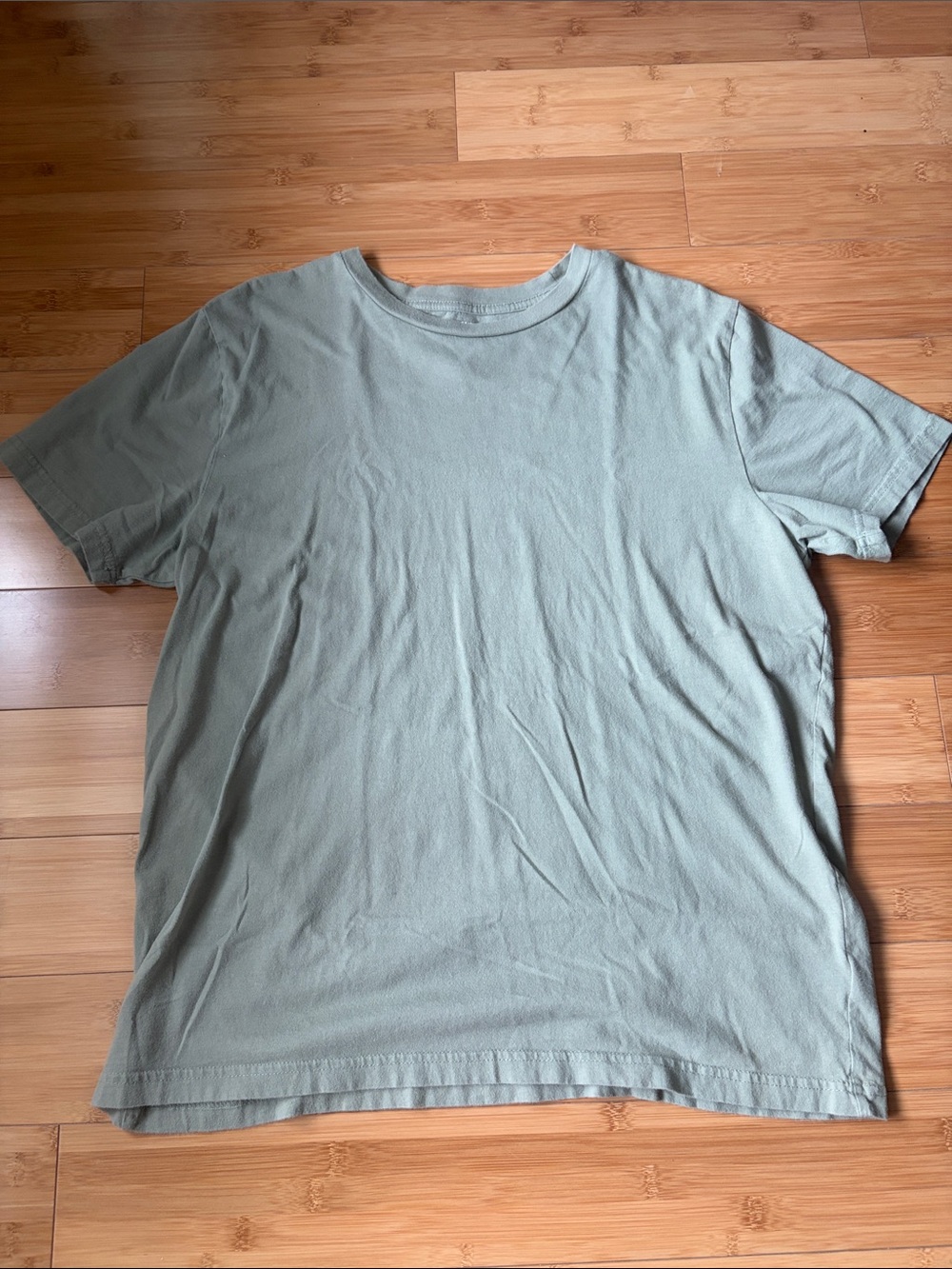Old Navy Light Sage Green Short Sleeve Crew Tee Men’s Size Medium